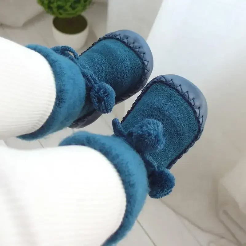 New baby floor toddler socks thick warm non-slip boys and girls baby foot socks