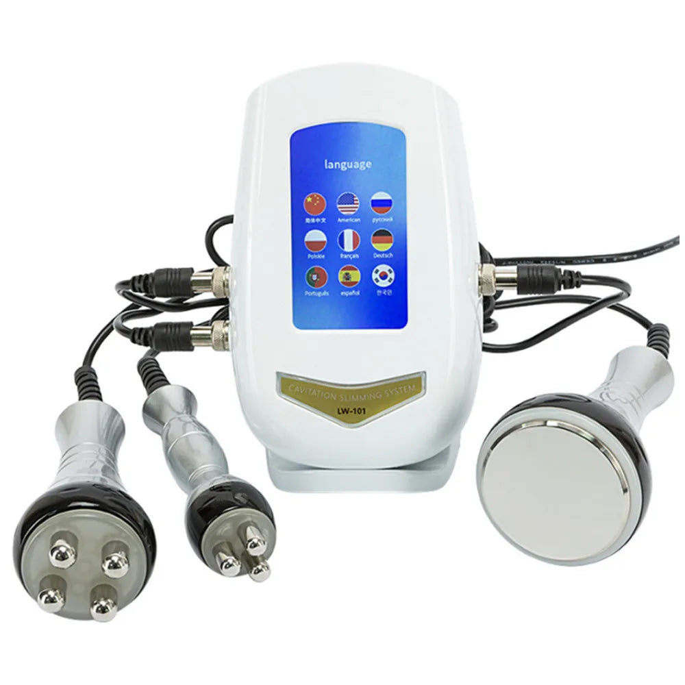 New 4/3 in 1 Cavitation Machine 40k Ultrasonic RF Shape Vacuum Frequency Liposuction Weight Loss Slimming Skin Tightening Liftin