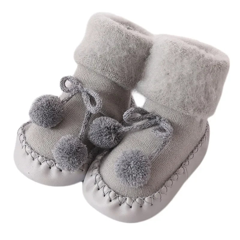 New baby floor toddler socks thick warm non-slip boys and girls baby foot socks